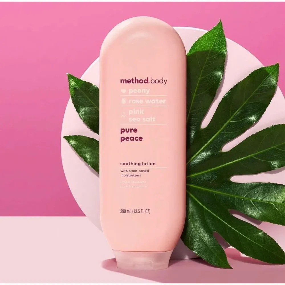 X2 Method Daily Lotion, Pure Peace, Plant-Based Moisturizer